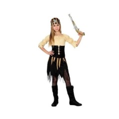 Disfraz pirata nina 5 6 anos rayas marrones 15981 8422259159810 15981