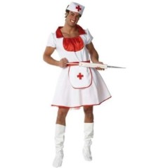 Disfraz enfermera para hombre talla unica 8426215917988 9179800