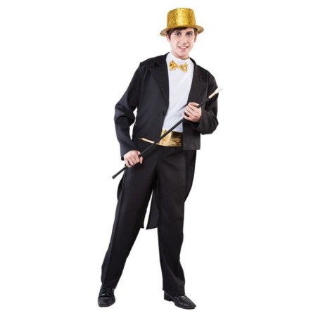 Disfraz frac para hombre talla 52 traje negro 8423667077901 706066 T04