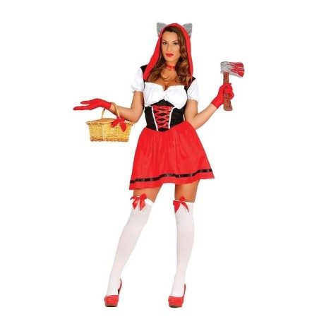 DISFRAZ CAPERUCITA ROJA SEXY TALLA S O M MUJER 8434077844533 84453