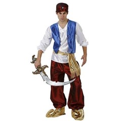 Disfraz aladin principe arabe para adulto talla ml 8422259969099 96909