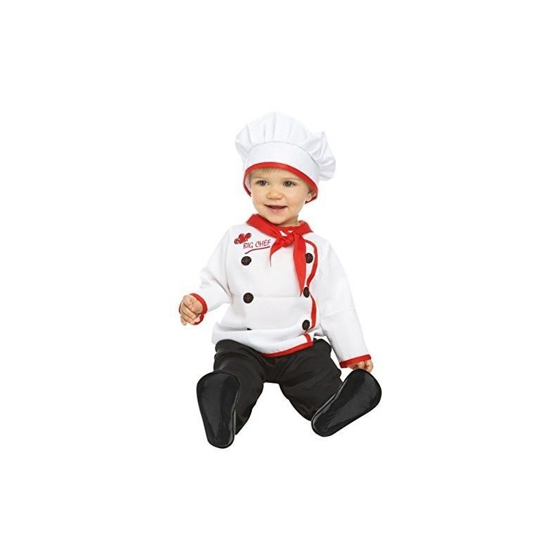 Disfraz cocinero para bebe tallas infantil