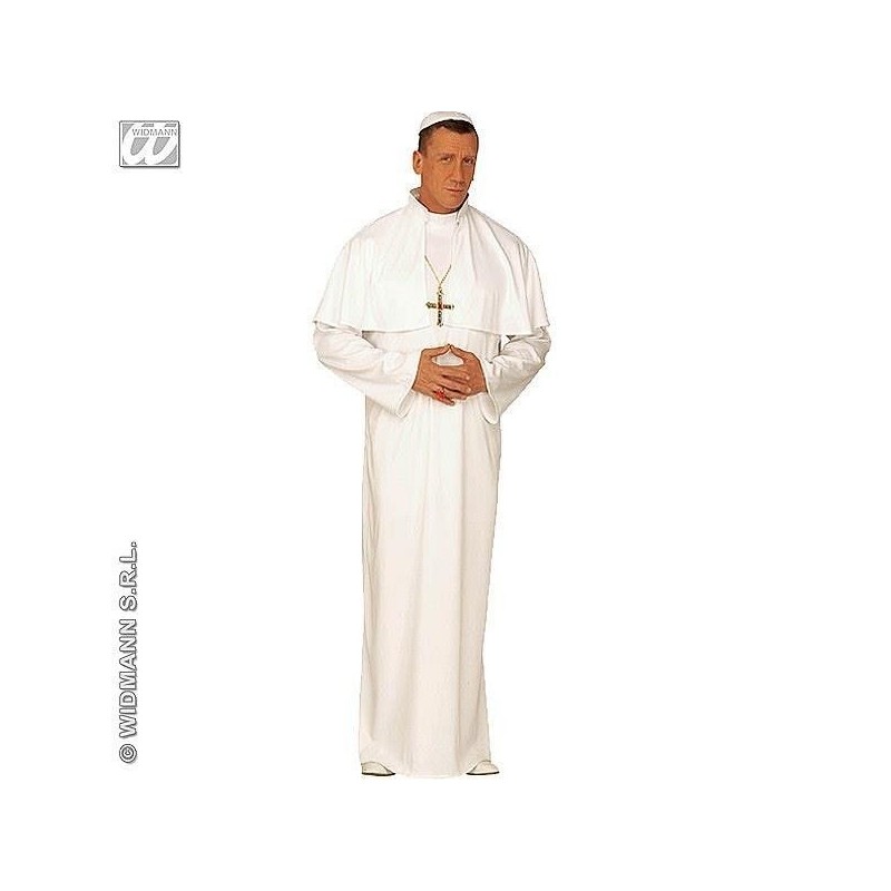 Disfraz papa blanco para hombre