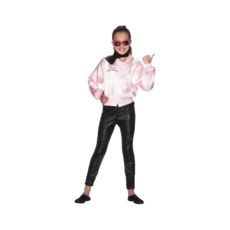 Disfraz Pink Ladys orignal Grease niña