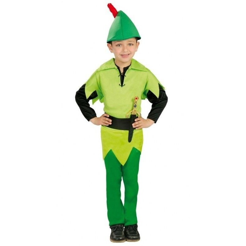 Disfraz arquero Peter Pan infantil