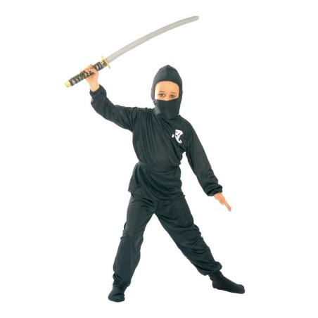 DISFRAZ NINJA NEGRO INFANTIL VARIAS TALLAS 8434077785713 78571
