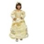 Disfraz Princesa amarilla rococo niña