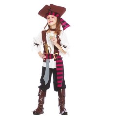 DISFRAZ PIRATA DE LOS SIETE MARES CHICA INFANTIL TALLAS 8434077853818 85381
