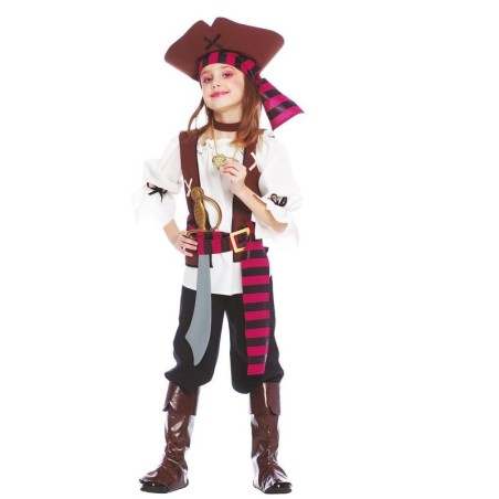 DISFRAZ PIRATA DE LOS SIETE MARES CHICA INFANTIL TALLAS 8434077853818 85381