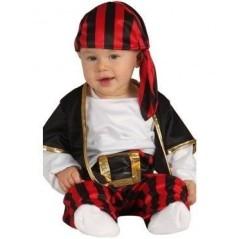 DISFRAZ PIRATA BEBE INFANTIL TALLAS 8434077855607 85560