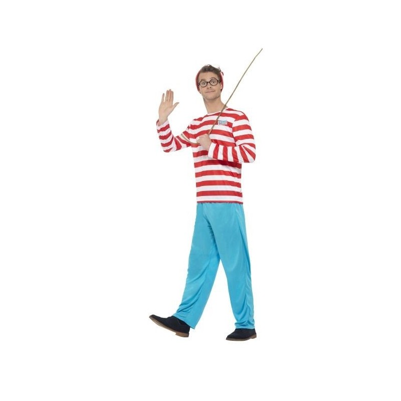 Disfraz Donde esta Wally original para hombre