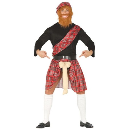 Disfraz escoces salido con pene hombre 8434077886847 88684