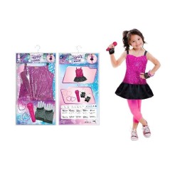 Disfraz rokera star para nina 3 6 anos 13051497408 997572