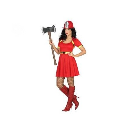 Disfraz Bombera mujer talla XS S 8422259154501 15450