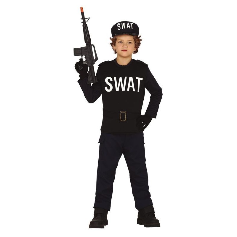 Disfraz SWAT para niño infantil
