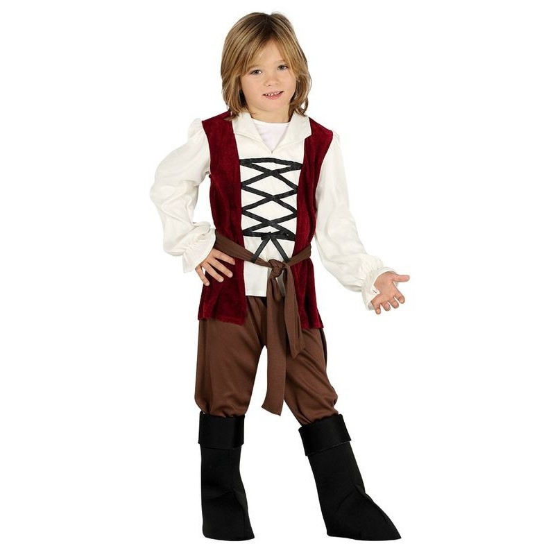 Disfraz posadero medieval infantil