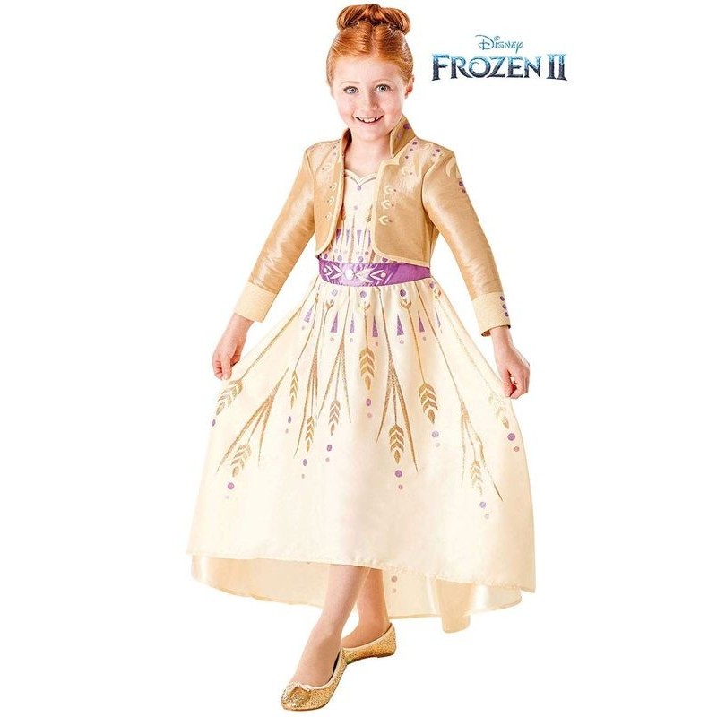 Disfraz Anna Frozen 2 trailer classic para niña infantil