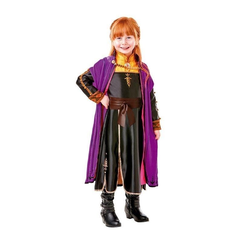 Disfraz Anna Frozen 2 premium para niña infantil