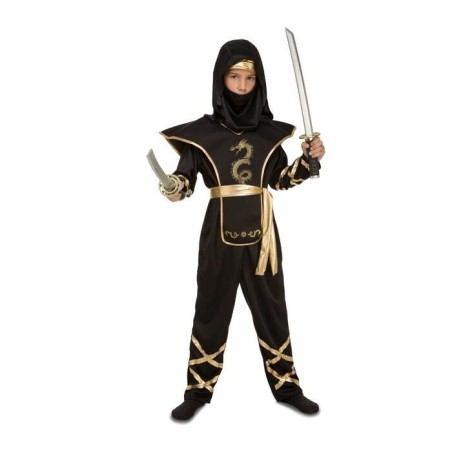Disfraz Ninja negro dragon para nino 8435408248853 204885