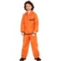 Disfraz Preso naranja convicto para niño tallas