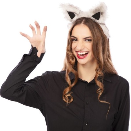 Diadema orejas lobo gris claro 8423667172255 115283