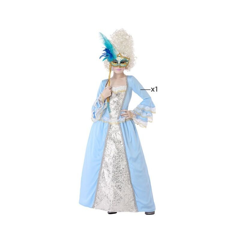 Disfraz cortesana para niña tallas