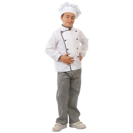 DISFRAZ COCINERO INFANTIL BLANCO TALLAS 8434077815816 81581