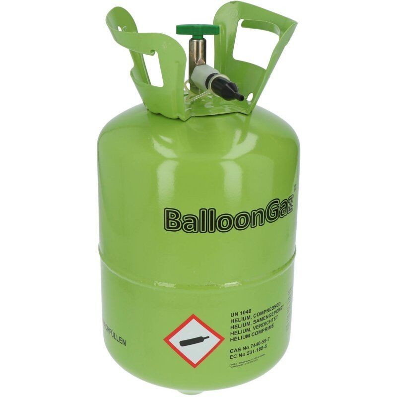 Botella de Helio para 30 globos de 23 cm 0,25m3