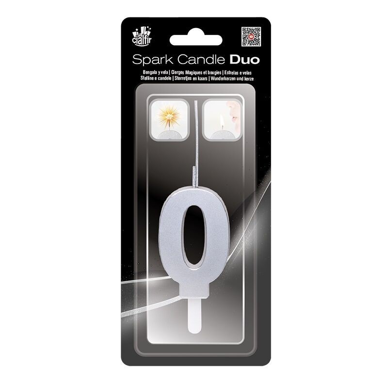 Vela bengala plata mixta bengala y mecha numero 8435033861205 6120