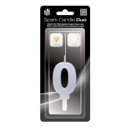 Vela bengala plata mixta bengala y mecha numero 8435033861205 6120