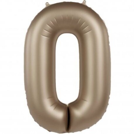 Globo Numero en oro mate 86 cm 8714572104609 FC10460