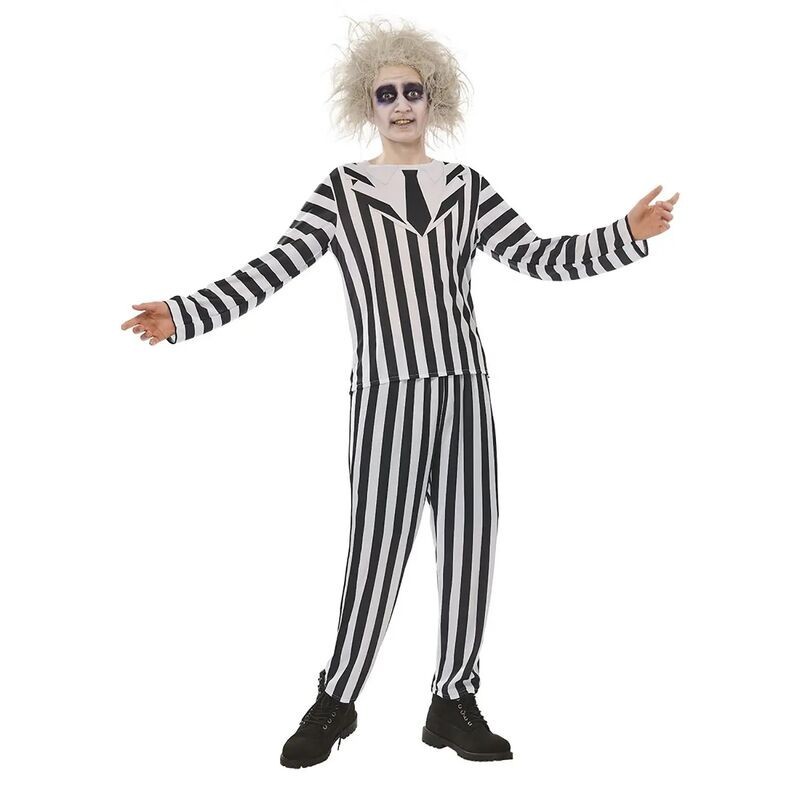 Disfraz Beetlejuice bitelchus original talla M hombre