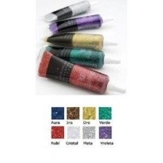 Gel lentejuelas negro tubo 8412183440993 44099LA