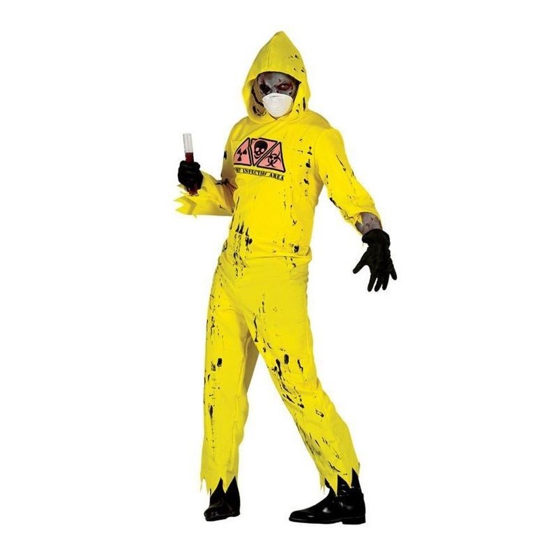 Disfraz hombre radioctivo zombie man talla L 52-54