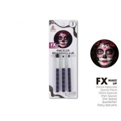 Pinceles de maquillaje al agua 3 uds 8433584601844 60184