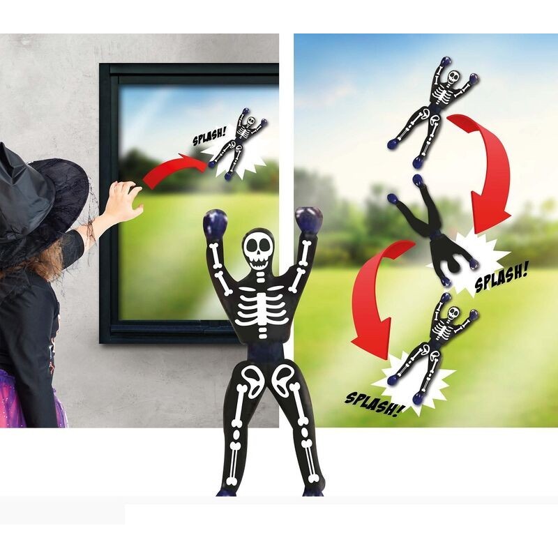 Esqueleto escalador de latex 10 cm