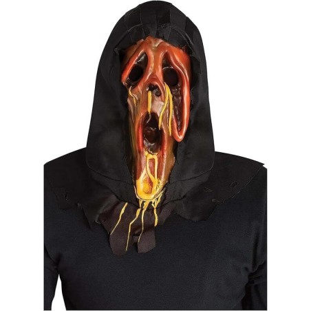 Mascara Scream Ghost Face quemada adulto 071765133814 1552S