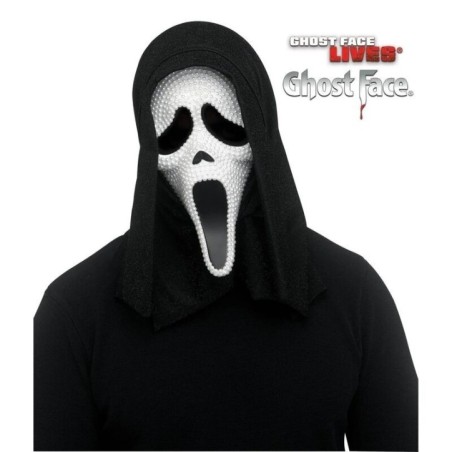 Mascara Scream Ghost Face piedras blancas brillantes 071765163842 1560G
