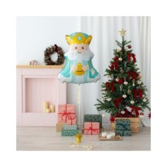 Globo rey Mago Melchor 87x70 cm foil helio o aire 8436042860036 REY M