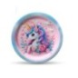 Platos unicornio arcoiris 6 uds de 18 cm
