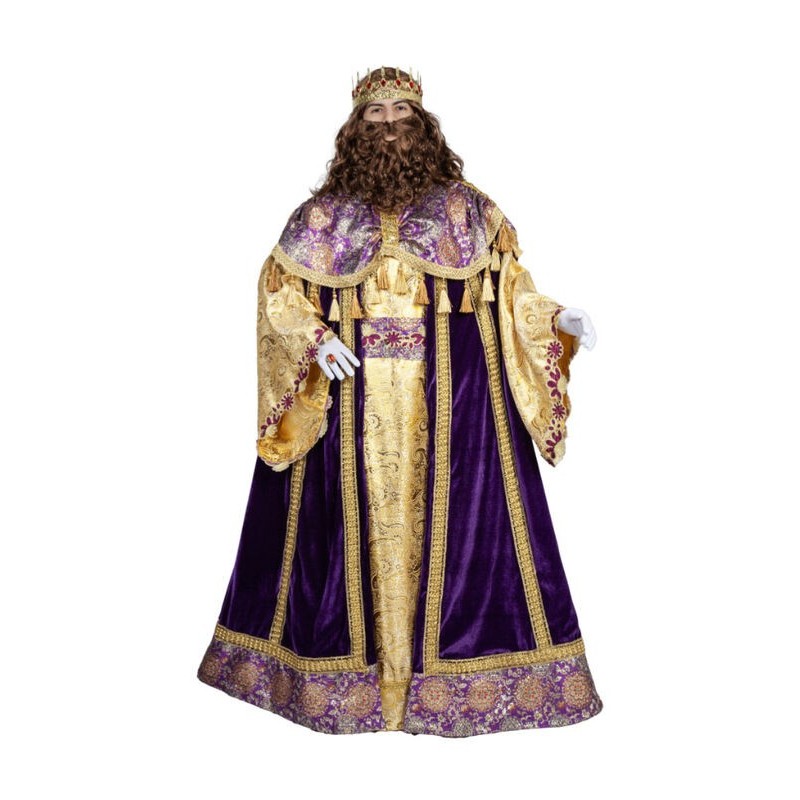 Disfraz Rey Gaspar lujo profesional Talla 52