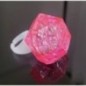 Anillo rey mago con luz color rosa