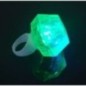 Anillo rey mago con luz color verde