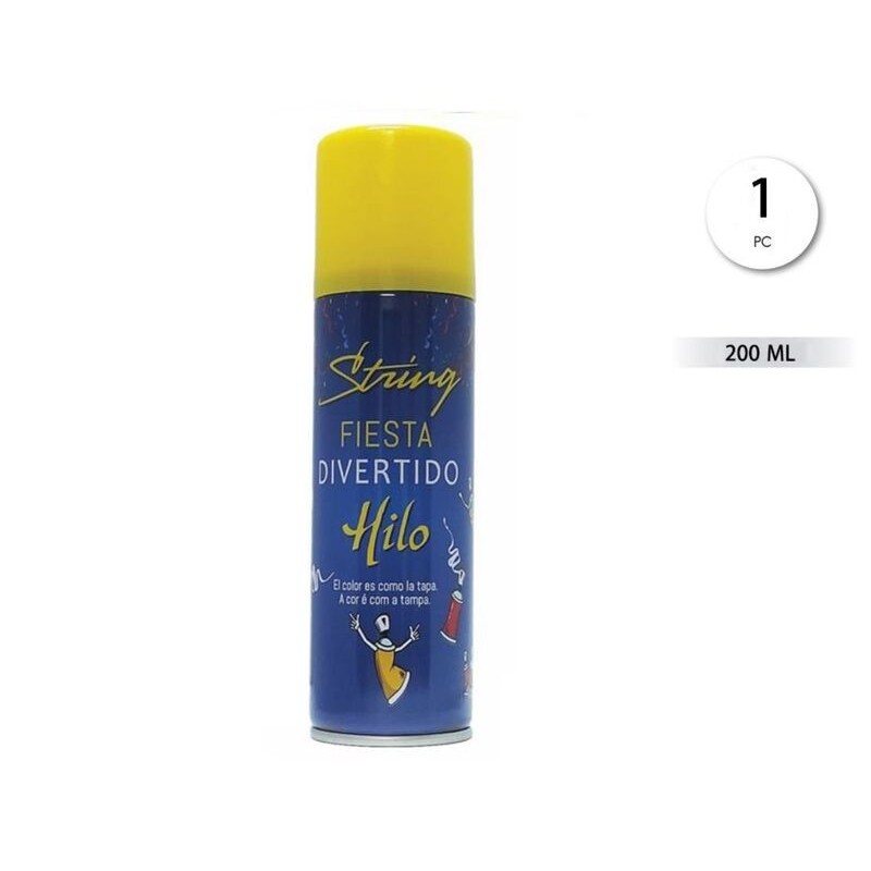 Spray Serpentina amarillo 200 ml hilo color