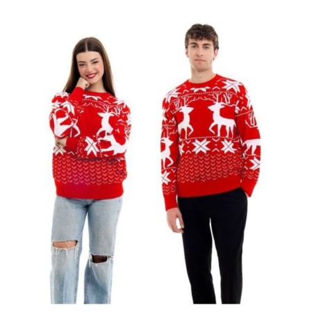 jersey navidad rojo renos adulto unisex 64446 8433584265763 8433584265770 8433584265787