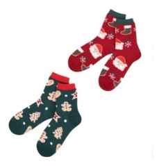 calcetines navidenos rojo o verde 42 48 un par 32842 8433584328420