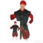 Disfraz elfo paje para hombre tallas
