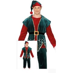disfraz elfo navideno para hombre talla l 52 54 44523 8412672445232