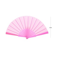 Abanico liso barato elige color
