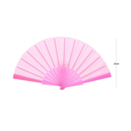 Abanico liso barato elige color